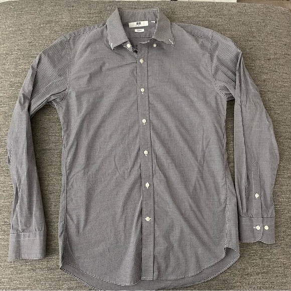 Uniqlo Other - Uniqlo Black and White Gingham Shirt